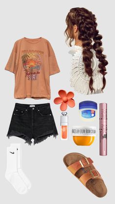 Chic Shorts, Preppy Summer Outfits, Outfit Inspo Summer, Casual Preppy Outfits, Trendy Outfits For Teens, Cute Lazy Day Outfits, Cute Outfits For School, Cute Preppy Outfits, Trendy Summer Outfits