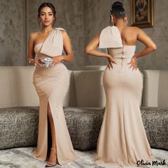 Olivia Mark - Stylish Off-Shoulder Irregular Evening Gown for Elegant Parties Evening Long Dress, Off Shoulder Evening Gown, Long Sleeve Turtleneck Dress, Irregular Skirt, Long Dress Design, Glamorous Party, Basic Skirt, Vestidos Vintage, Long Sleeve Short Dress