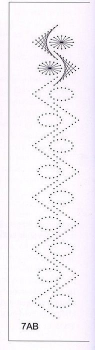 an old book with lines and dots on the page, which is written in black ink