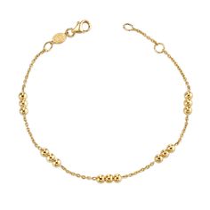 Dainty Triple Gold Bead Bracelet – Baby Gold Elegant Yellow Gold Bracelet With Tiny Beads, Elegant Yellow Gold Beaded Bracelets With Tiny Beads, Dainty Yellow Gold Bracelets With Spacer Beads, Gold Bracelet With Delicate Chain, Elegant Chain Bracelet With Gold Beads, Dainty Yellow Gold Chain Bracelet With Gold Beads, Elegant 14k Gold Beaded Bracelets With Spacer Beads, Yellow Gold Beaded Bracelets With Satellite Chain, Dainty Yellow Gold Bracelet With Beaded Chain