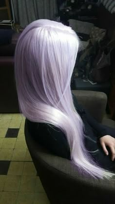 Pastel Purple Hair, Lavender Hair Colors, Light Purple Hair, Korean Hair Color, Temporary Hair Dye, Semi Permanent Hair Dye, Lilac Hair, Dyed Hair Inspiration, Hair Color Pastel