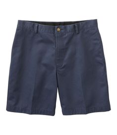 Count on our wrinkle-resistant plain front khaki shorts to remain comfortable and true to size, wash after wash. Classic Fit: Sits at waist. Trim through hip and thigh. Inseam: 8". Midweight 8. 6 oz. cotton. Machine wash and dry. Deep on-seam pockets and two back button-through pockets. Rugged buttons and sturdy zipper withstand years of wash and wear. Center-back belt loop keeps belt from riding up. Fit belts up to 1½"W. Imported. Fit: Classic Fit | Men's Double L® Chino Shorts, Classic Fit, 8" Stylish Pants, Khaki Shorts, Men's Clothes, Chino Shorts, Wrinkle Free, Ll Bean, L L Bean, Athletic Shorts, Mens Fitness