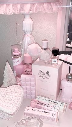 Pink Hygiene, Erin Aesthetic, Lip Injection Lip Gloss, Ariana Perfume, Pretty Pink Princess, Parfums De Marly, Perfume Lover, Dreamy Room