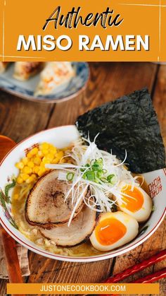 This authentic miso ramen is a piping-hot bowl of soulful goodness that‘s sure to satisfy your ramen cravings. This is a 30-minute meal with authentic broth. Add optional ramen eggs and chashu (Japanese braised pork belly) or customize it with your favorite toppings. Authentic Miso Ramen, Yakimeshi Recipe, Miso Ramen Recipe, Japan Cooking, Japanese Rice Dishes, Chashu Pork, Miso Recipes, Ramen Eggs, Homemade Miso