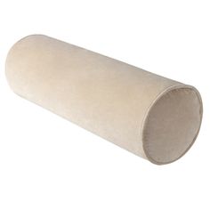 a rolled up pillow on a white background