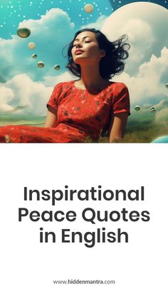 Inspirational Peace Quotes in English