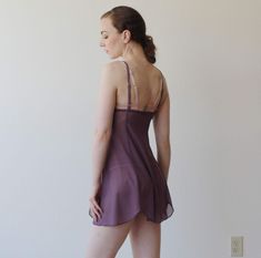 a sheer nightgown in soft mesh with lace cups features adjustable straps with metal slides and princess seams with scalloped hemline This item is ready to ship in select sizes but maybe available in additional sizes and colors on a made to order basis here:https://sandmaidensleepwear.com/collections/romantic-sheer-mesh Made in the USA Sheer Nightgown, Metal Slide, Princess Seams, Robins Egg, Princess Seam, Lingerie Set, Color Show, Night Gown, Backless Dress