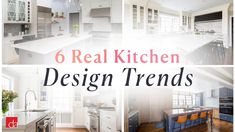 six real kitchen design trends that are going to be popular in today's homes