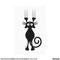 a black cat with horns on its head