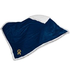 Georgia Tech Yellow Jackets Embroidered Sherpa Throw Blanket Chairs Logo, Ole Miss Rebels, West Virginia Mountaineer, Duke Blue Devils, Sherpa Throw Blankets, Blue Devil, Auburn Tigers, Cozy Throws