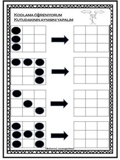 the worksheet for an activity to teach children how to use numbers and shapes