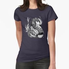 "Tippi, cute romantic nostalgic bird with a broken beak" T-shirt by wrinkledbambina | Redbubble Mens Graphic Tshirt