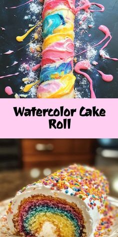 Create a beautiful and delicious Watercolor Cake Roll that's perfect for bakers of all skill levels! This vibrant dessert features a soft, spongy cake adorned with an artistic watercolor design. Impress your guests and elevate your baking game with this easy-to-follow recipe. Get started now and enjoy a treat that's as delightful to look at as it is to eat!