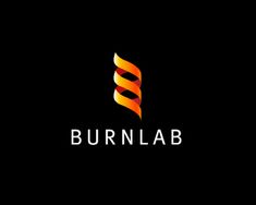 the logo for burnlab, an electronic company