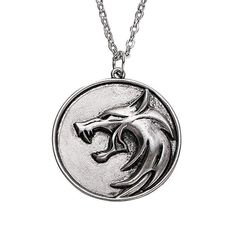 Pendant Necklace Male Witcher Wolf Head Totems Exaggerated Tag Accessories Features: This beautiful necklace has a , vintage- design and is made of stainless steel. Street style jewelry. It can perfectly match your various styles of clothes and give you more personality and charm Clothing accessories for formal and casual occasions such as birthday parties, family gatherings and everyday wear. Add more character and personality to your everyday wear.wear. This necklace is very comfortable to wear, especially for people with sensitive skin. Perfect for Valentine's Day Gifts, Mother's Day Gifts, Halloween Gifts, Christmas Gifts, Anniversary Gifts, Birthday Gifts, Wedding Gifts, Party Gifts, Graduation Gifts, Back to School Gifts. Product Description: Product Description: describe: Style: Eur Witcher Jewelry, Werewolf Necklace, Witcher Necklace, Witcher Costume, Male Pendant, Witcher Wolf, Witcher Medallion, Wolf Pendant Necklace, Street Style Jewelry