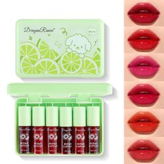 PRICES MAY VARY. 【 6 Color Lip Tint Stain 】 This liquid lipstick comes in 6 colors with easy and comfortable everyday shades. You can choose the color according to your mood and show off your natural and attractive color. 【 Healthy Formula 】 This lip tint is formulated with a variety of plant extracts, no parabens, rich in multi-action moisturizing ingredients, lasting moisturizing, sensitive skin can also use. 【 Healthy Formula 】 This lip tint is formulated with a variety of plant extracts, no Korean Lip Tint, Korean Lips, Shiny Lipstick, Lip And Cheek Tint, Lip Color Makeup, Long Lasting Lip Gloss, Cheek Stain, Cheek Tint, Velvet Matte