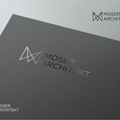 modern architecture logo designed for the museum architekt by moser architekt