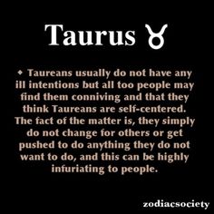 the zodiac sign taurus is shown in black and white