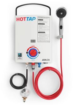 the hot tap system is connected to a hose