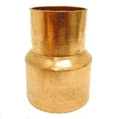 2"x1-1/2" Copper Bell Reducer. This Premium Copper Fitting is specifically designed to connect various sized lengths of copper tubing and other copper parts together and direct the movement of water or gas depending on the application. This fitting is equipped with sweat (non threaded) connections, and requires copper flux (a liquid cleaning agent), and solder to create a leak proof and permanent connection. Note: For best copper solder connection, use open mesh or emery cleaning cloth to clean the inside of the fitting and outside of pipe. This CPBR2112 2"x1-1/2" Copper Bell Reducer is designed to be used in a wide variety of potable water applications. This Fitting offers you quality, and delivers top value in commercial, industrial and residential applications. When installing the CPBR2 Copper Solder, Potable Water, Commercial Bathroom Sinks, Tool Organizers, Tub Shower Doors, Pvc Fittings, Cleaning Agent, Bidet Toilet Seat, Wall Mounted Bathroom Sink