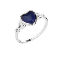 PRICES MAY VARY. HIGH QUALITY – This round-shaped mood ring is designed with .925 sterling silver with rhodium plating to prevent tarnish. Fun mood ring changes colors as your emotions and feelings change. KEEPSAKE GIFT – Perfect gift for kids, little girls, teenagers, or women. Fun gift for sisters, best friend, daughter or granddaughter, girlfriend or wife. SAFETY – Precious Pieces takes safety seriously and have created these rings with your safety in mind. This jewelry is safety age graded f Sterling Silver Mood Ring, Feelings Change, Ring Chart, Friendship Ring, Nostalgic Gifts, Heart Shape Box, Friendship Rings, Velvet Heart, Mood Ring