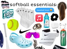 there are many different items that can be found in this image, including shoes, water bottles, sunglasses and other things