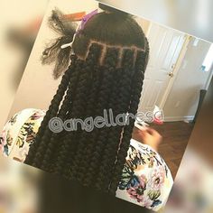 Thick big box braids Diva Hairstyles, Vacation Braids, Plait Styles, Poetic Justice Braids, Unique Braids, Senegalese Twists, Jumbo Box Braids, Braids Styles