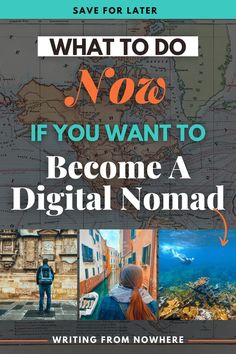 the cover of what to do now if you want to become a digital nomad