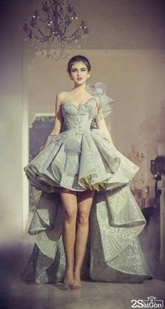 Doll Fancy Dress, Cute Formal Dresses, Tulle Dresses, Classy Gowns, Gowns Dresses Elegant, Sheath Dresses, Gaun Fashion, Hilarious Photos, Bridal Dresses Lace