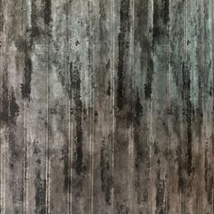 an abstract painting with black and grey stripes on the wall, in shades of gray