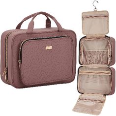 Fully open with a transparent design that gives you a comprehensive glimpse of your stuff. Four different compartments keep your toiletries in place, and a front zipper pocket provides additional storage with convenience. #ad #amazon #amazonaffiliate #affiliateink #sponsored Black Duffel Bag, Travel Pouches, Makeup Case Organization, Travel Jewelry Organizer, Vera Bradley Bag, Travel Toiletry Bag, Travel Size Bottles