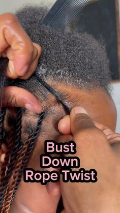 Yummy Twists Braids, Natural Hair Styles For Back To School, Twists Using Braiding Hair, Flat Twist Middle Part, Twist Braid Styles For Black Women, How To Hair Twist, Easy Way To Do Knotless Braids, How To Style My Twist Braids, New Twist Hairstyles