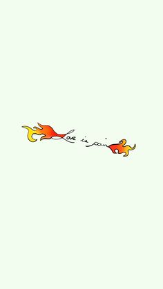 an orange and yellow dog is flying in the sky with its tail curled around it's neck