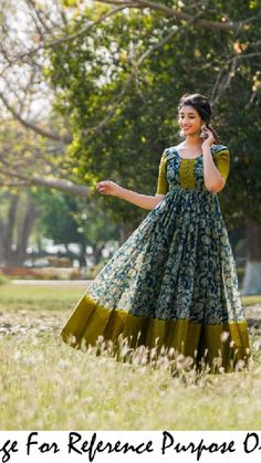 Cotton Long Frocks For Women, Long Frock Designs For Women, Ladies Frock Design, Long Frocks Designs