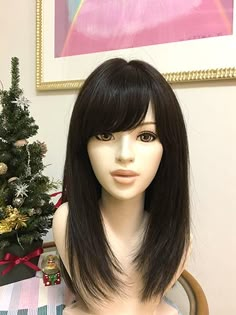 Side Bangs Medium Hair, Brown Hair Colour Ideas, Brown Hair Colour, 2000s Hairstyles, Hair Colour Ideas, Androgynous Hair, Side Bangs Hairstyles, Pretty Hair Color