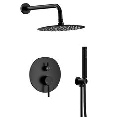 an image of a shower faucet and hand shower head