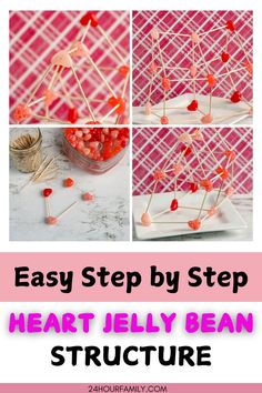 Get creative with sweet STEM structures! This board features jelly bean heart structure activities that teach kids about shapes, stability, and creative problem-solving. Great for Valentine’s Day or any day of STEM learning fun!