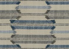 a blue and white checkered fabric with fringes on the side, in different colors