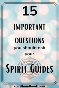 15 Questions You Should Ask Your Spirit Guides & How To Connect With Them Modern Spirituality, Spiritual Learning, Spirit Guides Meditation, Soul Work, Spirit Signs, Spirit Communication, Angel Signs, Angel Guidance, Spirit Guide