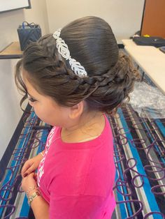 Pageant Interview Hair, Toddler Updo Hairstyles, Interview Hairstyles, Pageant Interview, Low Updo, Vintage Hair