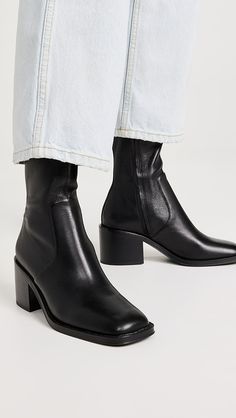 Loeffler Randall Nolan Stretch Ankle Booties | Shopbop Black Ankle Booties, Loeffler Randall, Ankle Booties, Aesthetic Clothes, Accessories Design, Chelsea Boots, Fashion Shoes, Fashion Beauty, New Arrivals