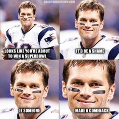 the different faces of tom brady