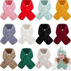 Never Used - Brand New - Suhine 12 Pcs Fleece Boys Girls Scarf Winter Autumn Neck Warmer Winter Scarf For Kids Toddler Scarves For Students Boys Girls 2 To 4 Years Old. 12 Colors Toddler Scarf, Winter Scarves, Branded Scarves, Kids Scarf, Neck Warmer, Winter Scarf, Warm Winter, Down Jacket