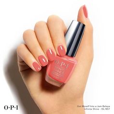 Neutral Summer Nails, Spring Break Nails, Spa Time, Opi Nail Colors, Orange Nail Polish, Opi Infinite Shine, Broken Nails, Nail Colour, Spring Nail Colors