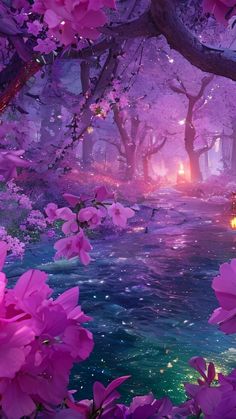 Cute Anime Asthetic Wallpers, Creative Wallpapers, Background Scenery, Pink Flowers Wallpaper, Pink Wallpaper Backgrounds, Pink Stuff, Lovely Flowers Wallpaper, Japanese Landscape