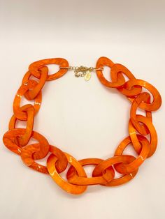 Elevate your style with our Resin Statement Necklace in Burnt Orange. You'll love the cute, trendy, and fun vibe this necklace adds to any outfit. Perfect for making a statement and standing out in a sea of ordinary. Upgrade your accessory game today. Bride Birthday, Cooler Gift, Sweet Grace, Sparkle Shoes, Simple Bracelets, Shoe Gifts, Beaded Bags, Accessories Jewelry Earrings, A Sea