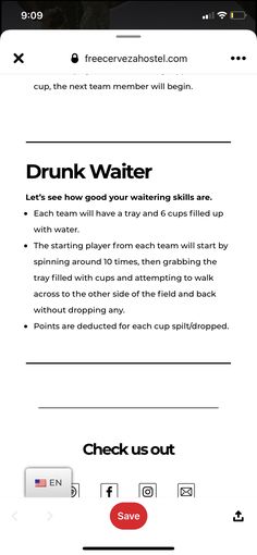 the drink water app is open and ready to be used on your iphone or ipad