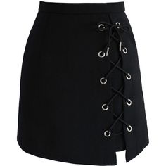 Chicwish Stylish Tie Bud Skirt in Black (140 BRL) ❤ liked on Polyvore featuring skirts, mini skirts, chicwish, black, short mini skirts, tie-dye skirt, lacy skirt, embellished skirt and lace skirt Short Lace Skirt, Chicwish Skirt, Embellished Skirt, Layered Tulle Skirt, Rock Outfit, Tie Skirt, Skirt Denim, Skirt Short