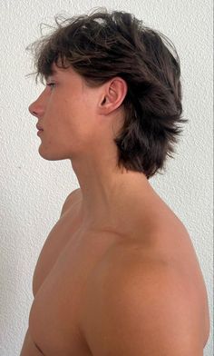 Modern Mullet Haircut, Mullet Haircuts, Mullet Hair, Short Mullet, Hair Pattern, Mens Haircuts Short Hair, Bob Cuts