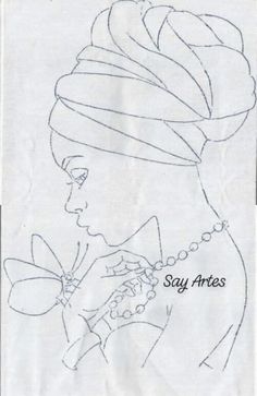 a drawing of a woman with a butterfly in her hand and the words stay arts on it